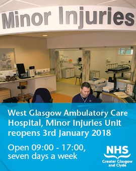 Minor Injuries Unit at  West Glasgow