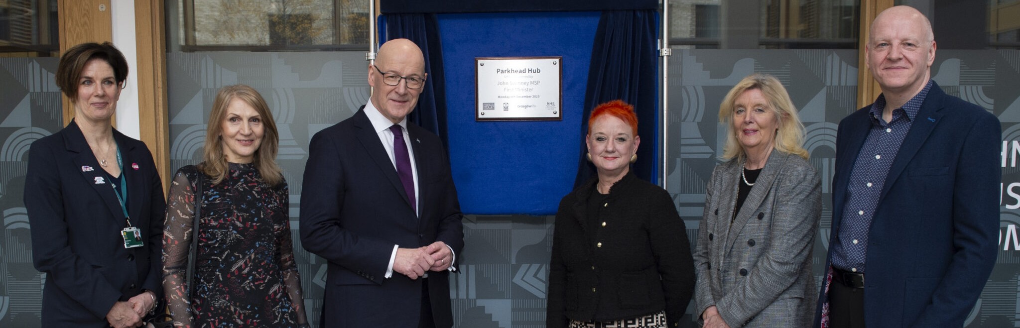 Parkhead Hub official opening.