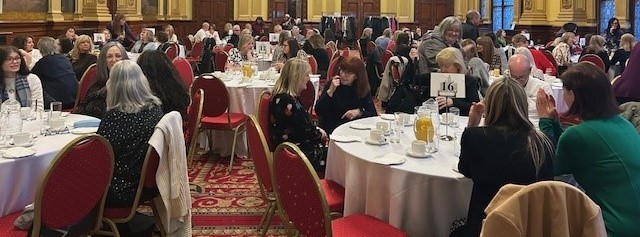 Nurses at the city chambers for the QNIS awards.