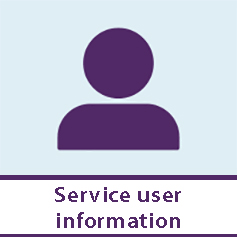 image with link to service user information
